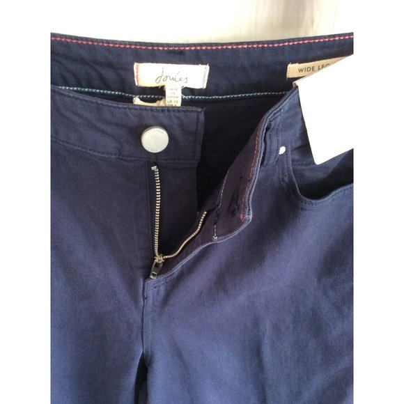 NWT Joules Denim Pants, Connie, Wide Leg Crop, Size 6, $84.95 - Picture 8 of 10